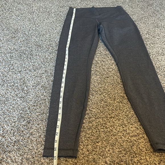 Lululemon Like New Dark Gray Full Length Leggings - Picture 6 of 12